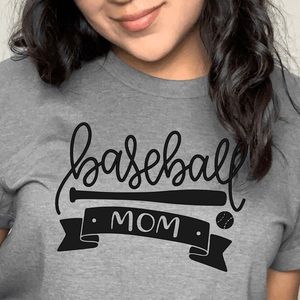 Baseball mom T-shirt